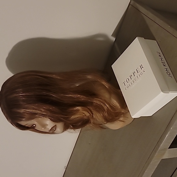 Jon Renau 18" Remy Human Hair Easipart French Topper With Highlights - Picture 11 of 16